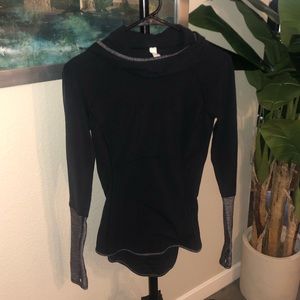 Lululemon Cowl Neck Hooded Pullover